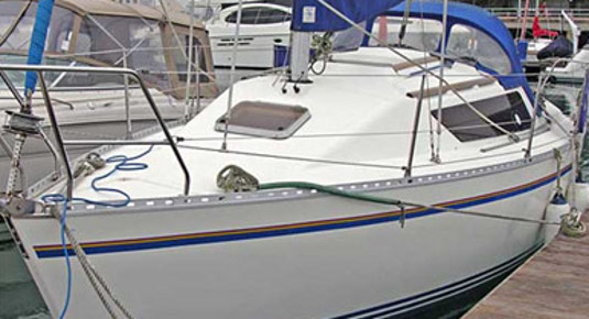 barca a vela lago di como