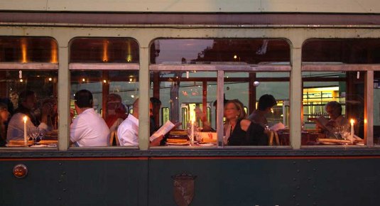 tram cena roma